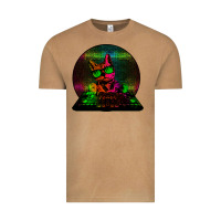 Vintage Camel HOUSE CAT (Rainbow DJ Kitty) Vintage Tee - Bettercallsaul