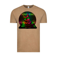 Vintage Coffee HOUSE CAT (Rainbow DJ Kitty) Vintage Tee - Bettercallsaul