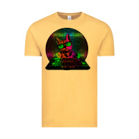 Vintage Mustard HOUSE CAT (Rainbow DJ Kitty) Vintage Tee - Bettercallsaul