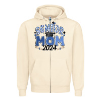 Sandshell senior mom 2024 Zipper Hoodie - MaliasSmallBusiness