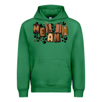Emerald melanin with leopard Urban Hoodie - CowGirlArtShop