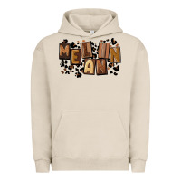 Pigment French Oak melanin with leopard Urban Hoodie - CowGirlArtShop