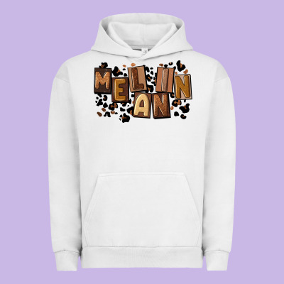 Melanin With Leopard Urban Hoodie Designed By Cowgirlartshop