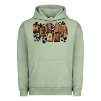 Pigment Oil Green melanin with leopard Urban Hoodie - CowGirlArtShop