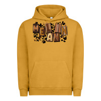 Pigment Peanut Butter melanin with leopard Urban Hoodie - CowGirlArtShop