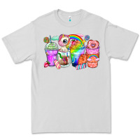 Dove Grey unicorn coffee cups Premium Tee - Zillion Design Studio