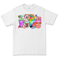 White unicorn coffee cups Premium Tee - Zillion Design Studio