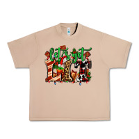 Lets Get Lit With Christmas Urban Heavy Tee | Teevron