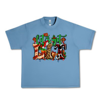 Pebble Blue lets get lit with Christmas Urban Heavy Tee - AdoDesignShop
