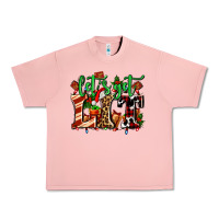 Salmon lets get lit with Christmas Urban Heavy Tee - AdoDesignShop