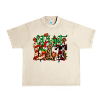 Sandshell lets get lit with Christmas Urban Heavy Tee - AdoDesignShop