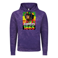 Cloud Purple juneteenth 1865 black freedom Vintage Hoodie - HRA Design Shop