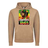 Juneteenth 1865 Black Freedom Vintage Hoodie | Teevron