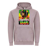 Vintage Zinc juneteenth 1865 black freedom Vintage Hoodie - HRA Design Shop