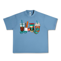 Pebble Blue math teacher coffee cups Urban Heavy Tee - AdoDesignShop