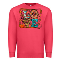Cardinal Fall Autumn Leopard Love Premium Sweatshirt - LillyAllenDesigns
