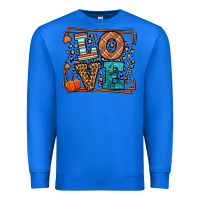 True Royal Fall Autumn Leopard Love Premium Sweatshirt - LillyAllenDesigns