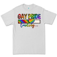 Dove Grey gay pride loading lgbtq Premium Tee - texasbilliewilder