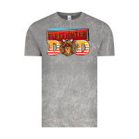 Cloud Rock firefighter dad Vintage Tee - AdoDesignShop