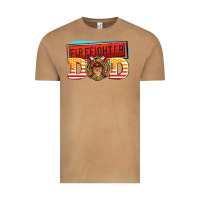 Vintage Camel firefighter dad Vintage Tee - AdoDesignShop