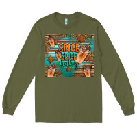Army Green spice spice baby pumpkin spice latte Long Sleeve Tee - Jasminsmagicworld