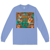 Colony Blue spice spice baby pumpkin spice latte Long Sleeve Tee - Jasminsmagicworld
