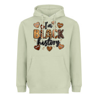 Matcha i'm black history Heavyweight Hoodie - LillyAllenDesigns