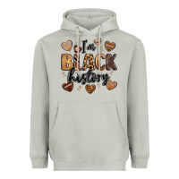 Moon Dust i'm black history Heavyweight Hoodie - LillyAllenDesigns