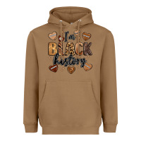 Toasted Coconut i'm black history Heavyweight Hoodie - LillyAllenDesigns