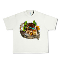 Pistachio cowboy cactus  sunflowers whiskey Urban Heavy Tee - AdoDesignShop