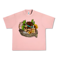 Salmon cowboy cactus  sunflowers whiskey Urban Heavy Tee - AdoDesignShop