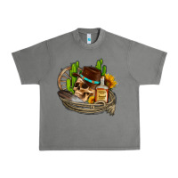 Tornado cowboy cactus  sunflowers whiskey Urban Heavy Tee - AdoDesignShop