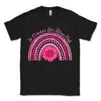Black in october we wear pink rainbow Classic Tee - AdoDesignShop