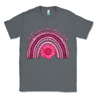 Charcoal Heather in october we wear pink rainbow Classic Tee - AdoDesignShop