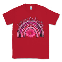 Red in october we wear pink rainbow Classic Tee - AdoDesignShop