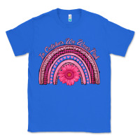 True Royal in october we wear pink rainbow Classic Tee - AdoDesignShop