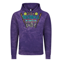 Cloud Purple softball Vintage Hoodie - CowhideDigitalArt