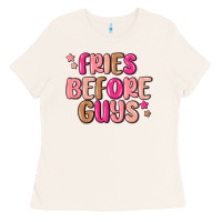Bone fries before guys Ladies Tee - MaliasSmallBusiness