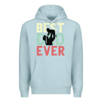 Blue Mist Best Dad Ever Premium Hoodie - Bettercallsaul