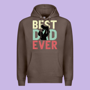 Best Dad Ever Premium Hoodie Designed By Bettercallsaul