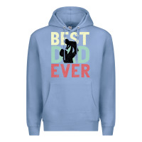 Colony Blue Best Dad Ever Premium Hoodie - Bettercallsaul