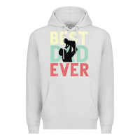 Dove Grey Best Dad Ever Premium Hoodie - Bettercallsaul