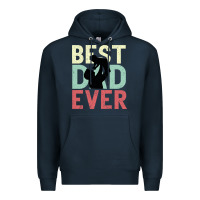 Navy Best Dad Ever Premium Hoodie - Bettercallsaul
