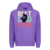 Purple Best Dad Ever Premium Hoodie - Bettercallsaul