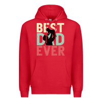 Red Best Dad Ever Premium Hoodie - Bettercallsaul