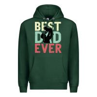 Sports Green Best Dad Ever Premium Hoodie - Bettercallsaul