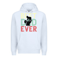 White Best Dad Ever Premium Hoodie - Bettercallsaul