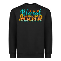 Black Blessed Mama Heavyweight Sweatshirt - Artiststas