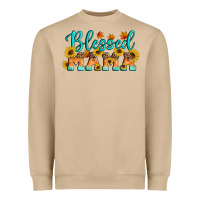Mushroom Blessed Mama Heavyweight Sweatshirt - Artiststas