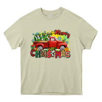 Mossy merry christmas truck Heavy Core Tee - Zillion Design Studio